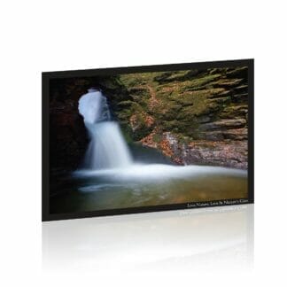 Large Art Postcard - Waterfall & Kieve